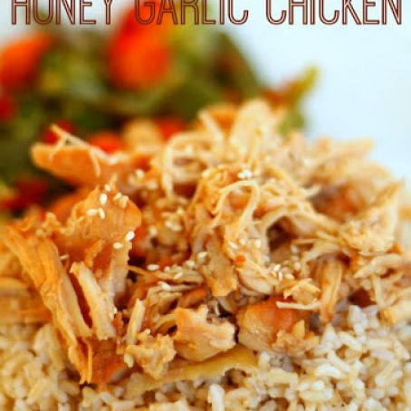 Chicken, Slow Cooker Honey Garlic