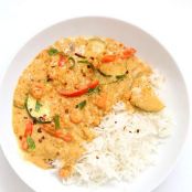 Peanut Sauce Lentils