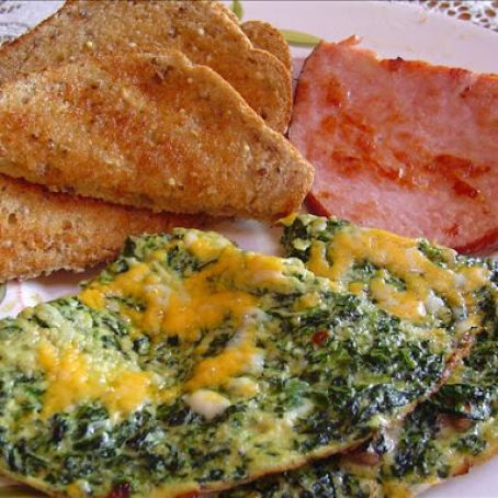 Spinach Mushroom Frittata