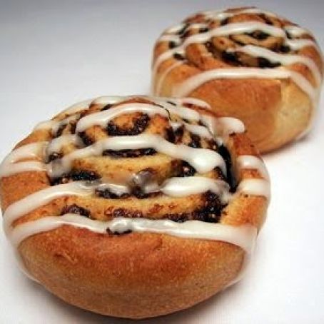 Fig Swirled Buns
