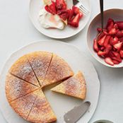 Ricotta-Orange Pound Cake with Prosecco Strawberries