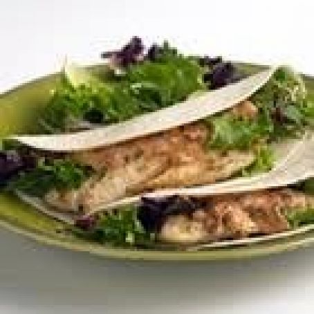 Tilapia Soft Tacos with Chipotle Cream