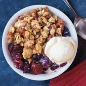 Cherry-Almond Crisp