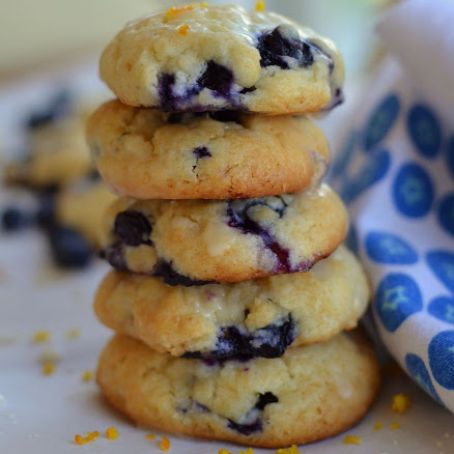 Fresh Blueberry Cookies