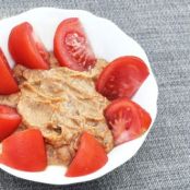 Pizza Hummus (gluten-free)