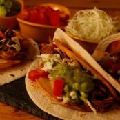 Brian Boitano's Carne Asada Tacos with Green Salsa
