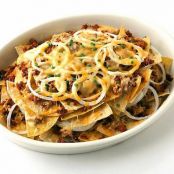 Chorizo, Bean Anc Cheese Nachos (emeril)