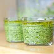 Bright Green Basil Pesto