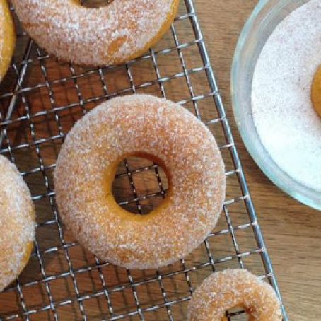2-Ingredient Pumpkin Donuts