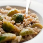 LEMON RISOTTO w/BRUSSELS SPROUTS