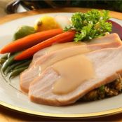 Sautéed Medallions of Pork with Apple Gravy