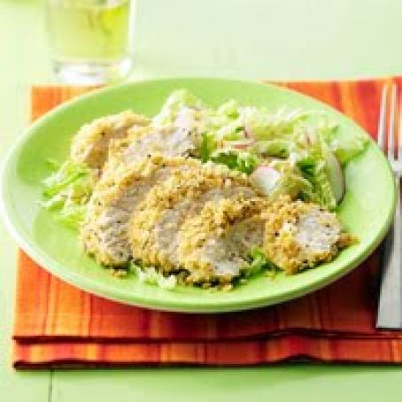 Herbed Oven-Fried Chicken