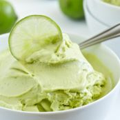 ice cream - coconut lime ice cream
