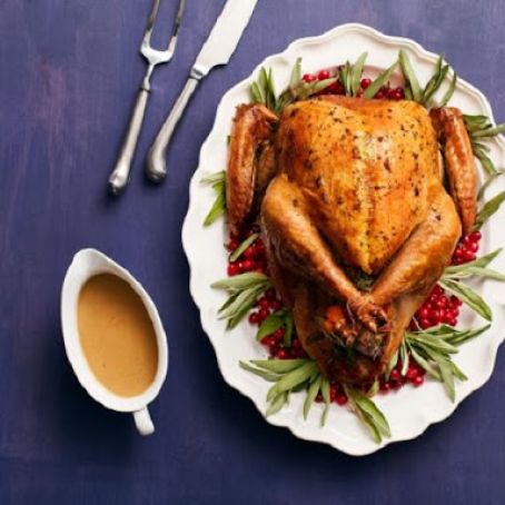 Dry-Brined Herbed Turkey