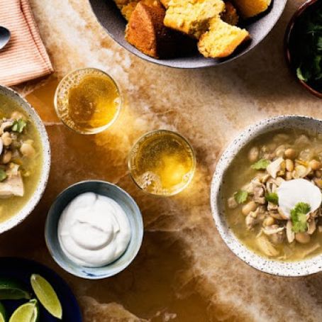 Slow-Cooker White Chicken Chili