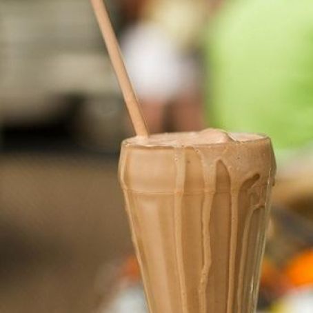Peanut Butter and Jelly Milkshake from Fifties Prime Time Cafe in Hollywood Studios - Disney