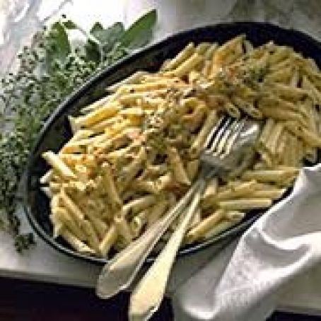 PENNE w/ARUGULA & TOMATO CREAM SAUCE