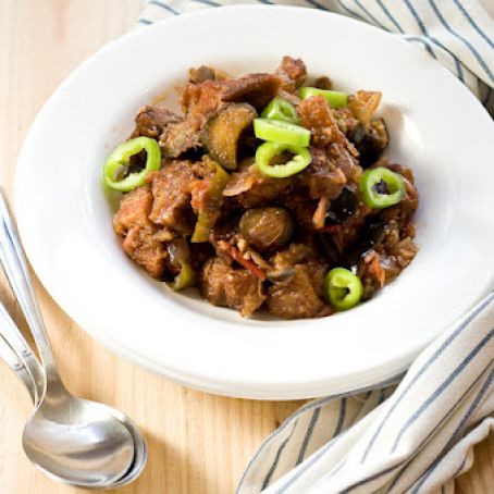 Binagoongan - Pork Belly