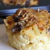 Italian Mac and Cheese Muffins