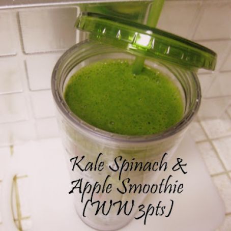 Kale Spinach & Apple Smoothie 