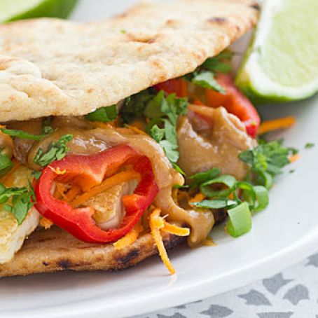 Cruelty Free Sandwiches Diet:  Crispy Tofu with ginger peanut sauce