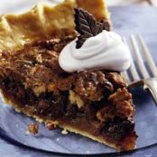 PIE DE CHOCOLATE Y NUECES DE MACADAMIA