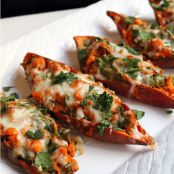 Chipotle Twice Baked Sweet Potatoes