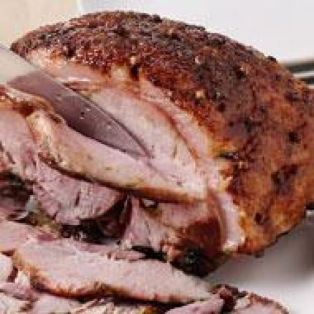 Entree: CocaCola-Baked Ham With Cherry-Orange Glaze