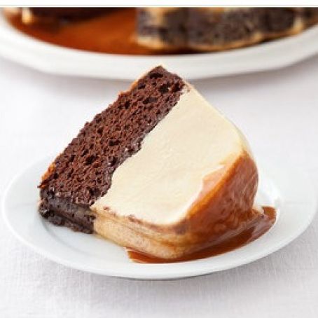 Magic Chocolate Flan Cake