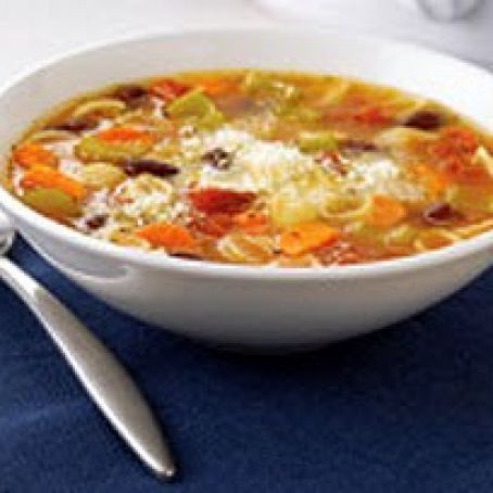 Slow Cooker Zesty Minestrone