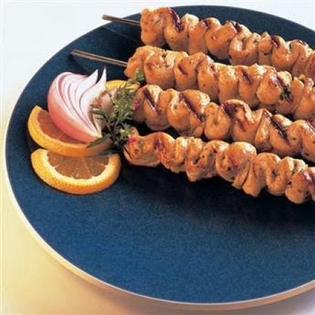 Chipotle Grilled Chicken Skewers