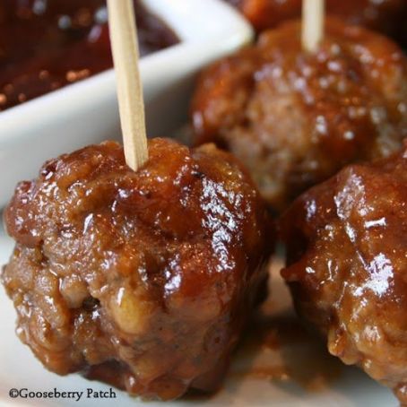 Bite-Size Cranberry Meatballs