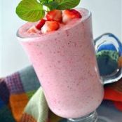 Strawberry Oatmeal Banana Smoothie