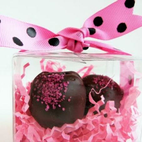Chocolate Raspberry Truffles