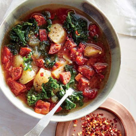 Kale-and-Chorizo Soup