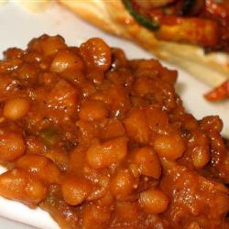 Betsy's Baked Beans in Crock Pot