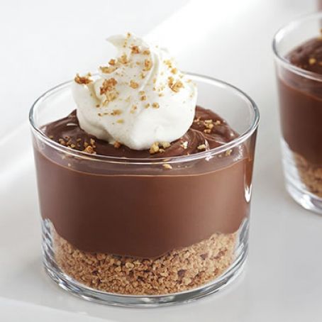 Bittersweet Chocolate Pudding Cups