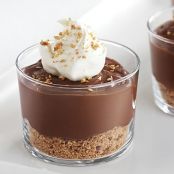 Bittersweet Chocolate Pudding Cups