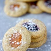 cookie - almond thumbprint