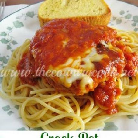 Crockpot Parmesan Chicken