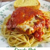 Crockpot Parmesan Chicken