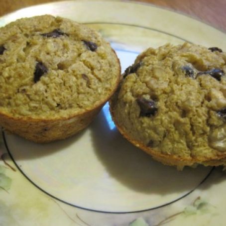 Very Light Banana Muffins