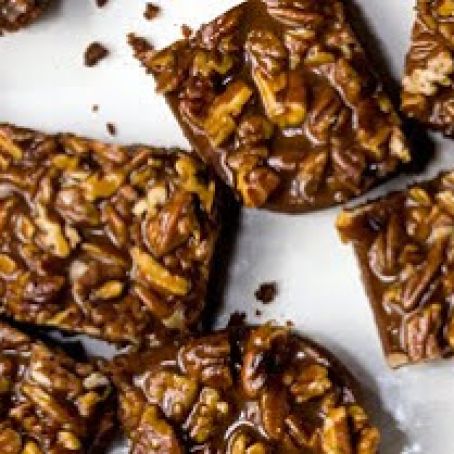 Pecan Turtle Brownies