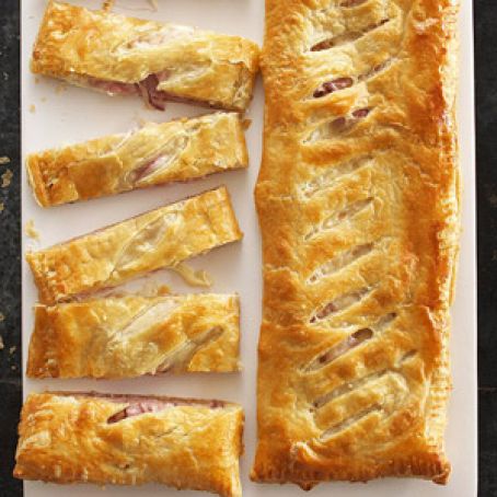 Ham and Cheese Slab Pies