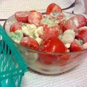 Cherry Tomatoes with Buttermilk Blue Cheese Dressing