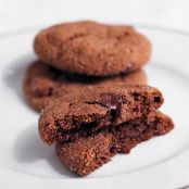 Chewy Chocolate Gingerbread Cookies
