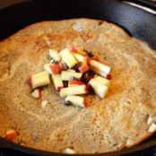 BUCKWHEAT pANNEKOEK w/APPLES & CACAO NIBS