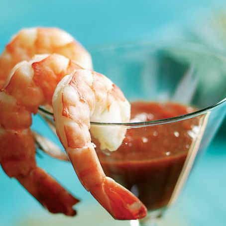 Cocktail Sauce with Red Onion & Jalapeño (Day ahead)