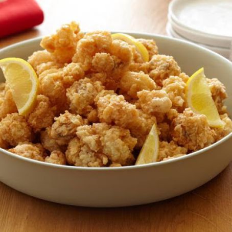 Popcorn Rock Shrimp with Spicy Honey*