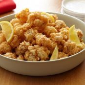 Popcorn Rock Shrimp with Spicy Honey*